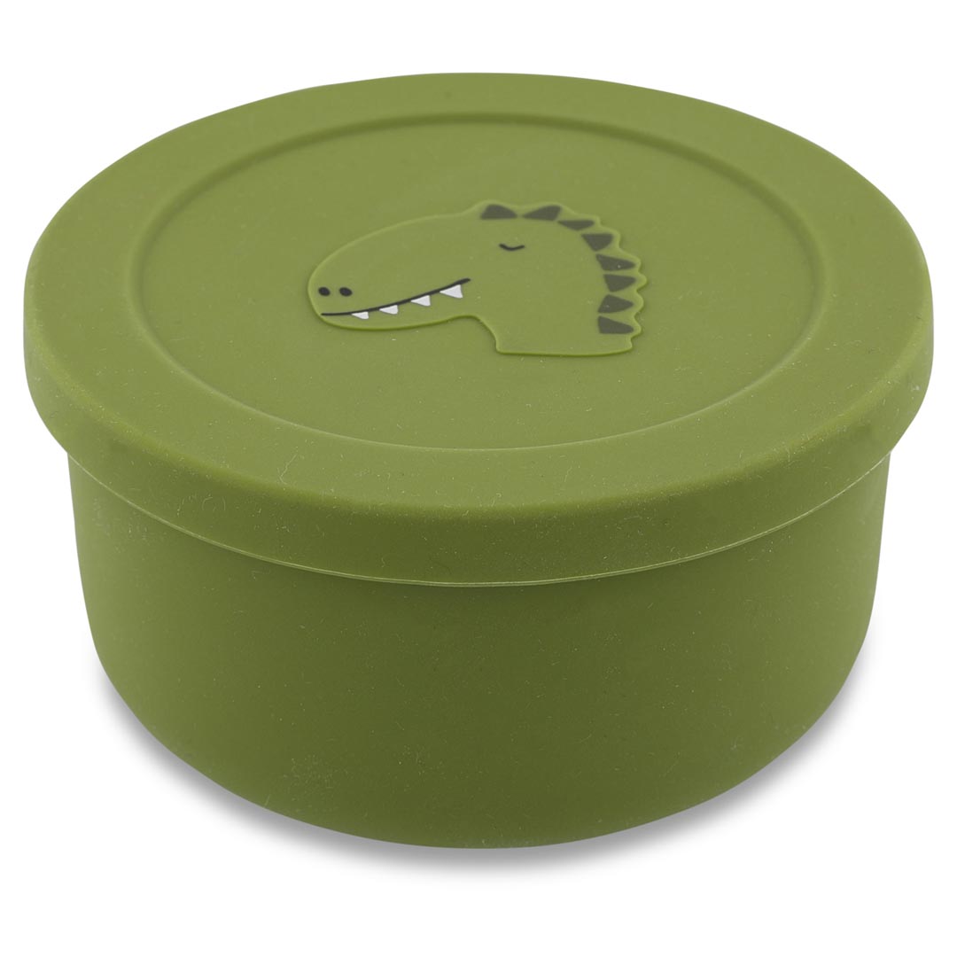 Siliconen snackdoosje - Mr. Dino